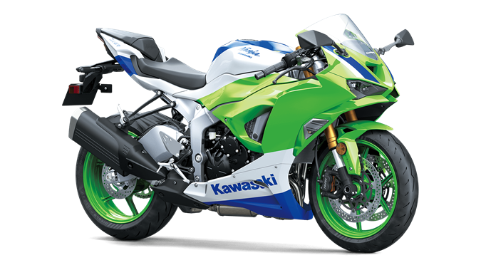 月 2024 Kawasaki Ninja® ZX™-6R 40th Anniversary Edition ABS