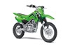 Three-quarter front angle of a motorcycle staged in a white studio background.