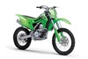 Three-quarter front angle of a motorcycle staged in a white studio background.