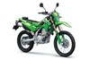 Three-quarter front angle of a motorcycle staged in a white studio background.