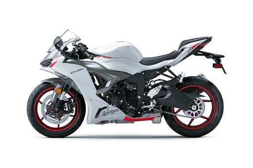 Side angle of a motorcycle staged in a white studio background. opens in a new window