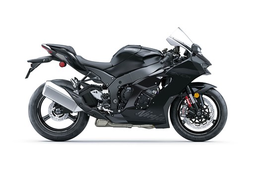 Profile angle of a motorcycle staged in a white studio background. opens in a new window