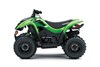 Side angle of an ATV staged in a white studio background.
