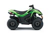 Profile angle of an ATV staged in a white studio background.