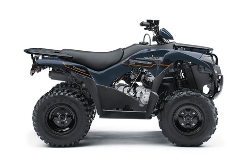 Profile angle of an ATV staged in a white studio background. opens in a new window