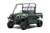 Three-quarter front angle of a green side x side staged in a white studio background.