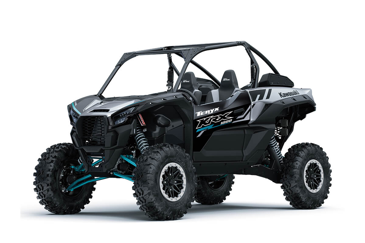 Three-quarter front angle of a side x side staged in a white studio background.