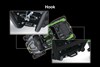 Graphic treatment of a side x side tow hook.