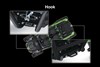Graphic treatment of a side x side tow hook.