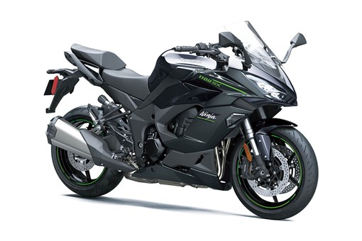 Three-quarter front angle of a motorcycle staged in a white studio background. opens in a new window