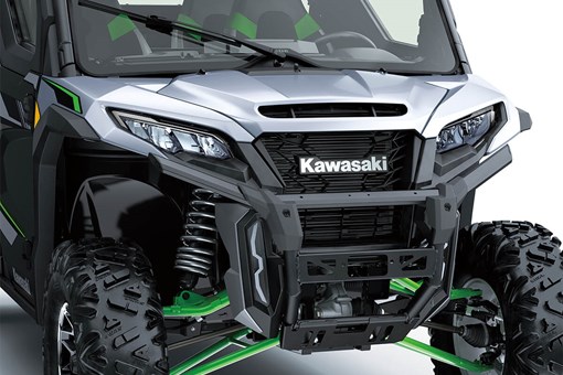 Front closeup view of a side x side staged in a white studio background. opens in a new window