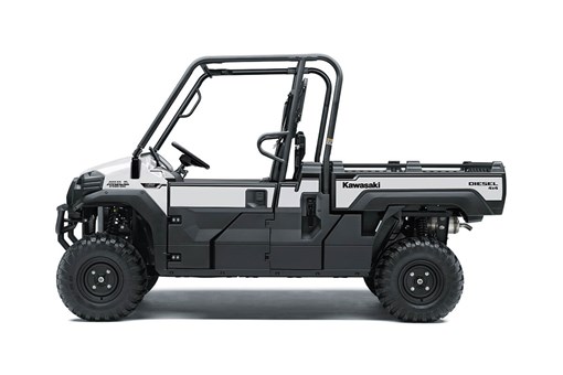 Side view of a side x side staged in a white studio background.  opens in a new window