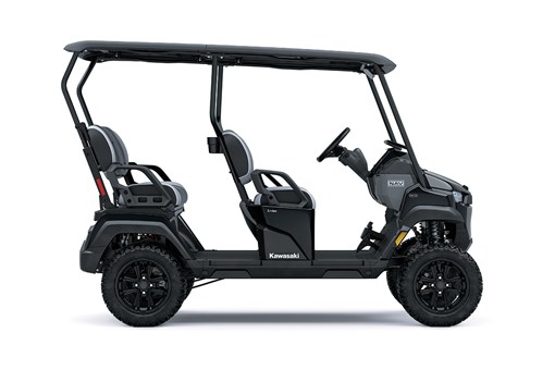 Profile angle of a Neighborhood Activity Vehicle staged in a white studio background. opens in a new window