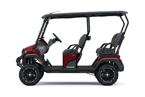 Side angle of a Neighborhood Activity Vehicle staged in a white studio background. opens in a new window