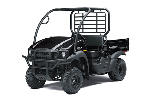 Three-quarter front angle of a black side x side staged in a white studio background. opens in a new window