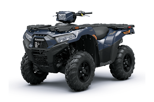 Three-quarter front angle of an ATV staged in a white studio background. opens in a new window