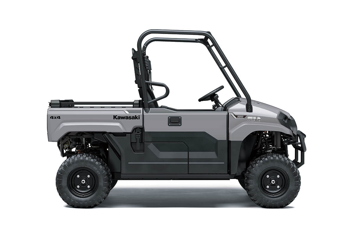 Profile angle of a side x side staged in a white studio background.