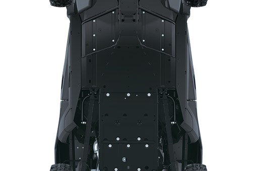 Bottom view of a side x side staged in a white studio background. opens in a new window