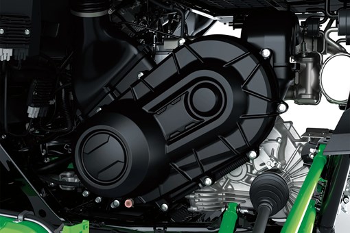 Engine detail in a side x side in a white studio background. opens in a new window