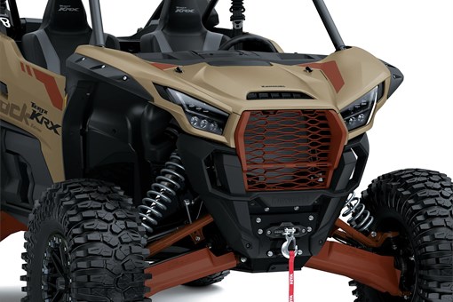 Close-up, three-quarter front angle of a side x side staged in a white studio background. opens in a new window