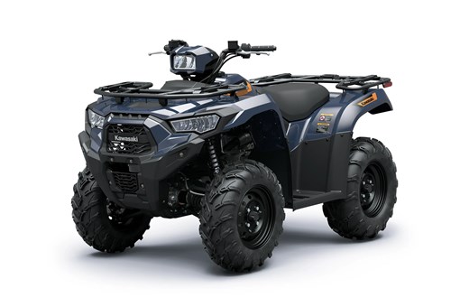 Three-quarter front angle of an ATV staged in a white studio background. opens in a new window