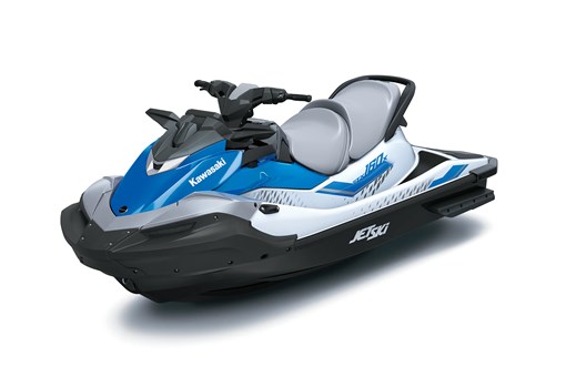Three-quarter front angle of a personal watercraft staged in a white studio background. opens in a new window