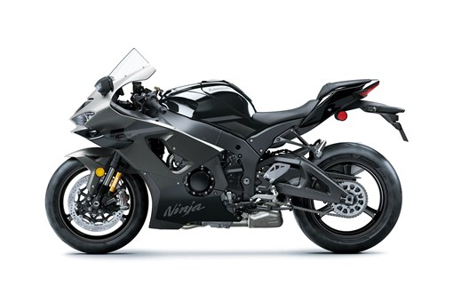 Side angle of a black motorcycle staged in a white studio background. opens in a new window