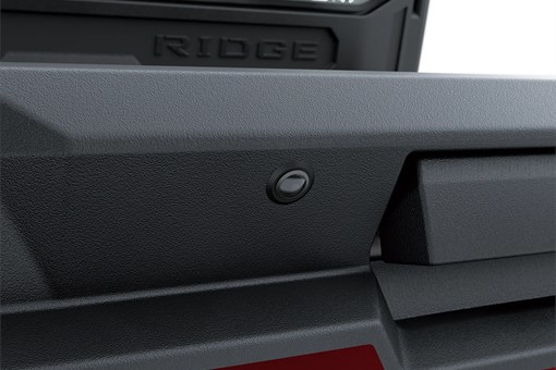 Close-up of the rear camera of a side x side. opens in a new window