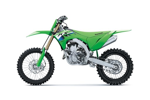 Profile view of a motorcycle staged in a white studio background. opens in a new window