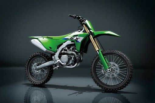 Side view of a motorcycle staged in a black studio background. opens in a new window