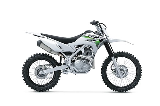 Side angle of a silver motorcycle staged in a white studio background. opens in a new window