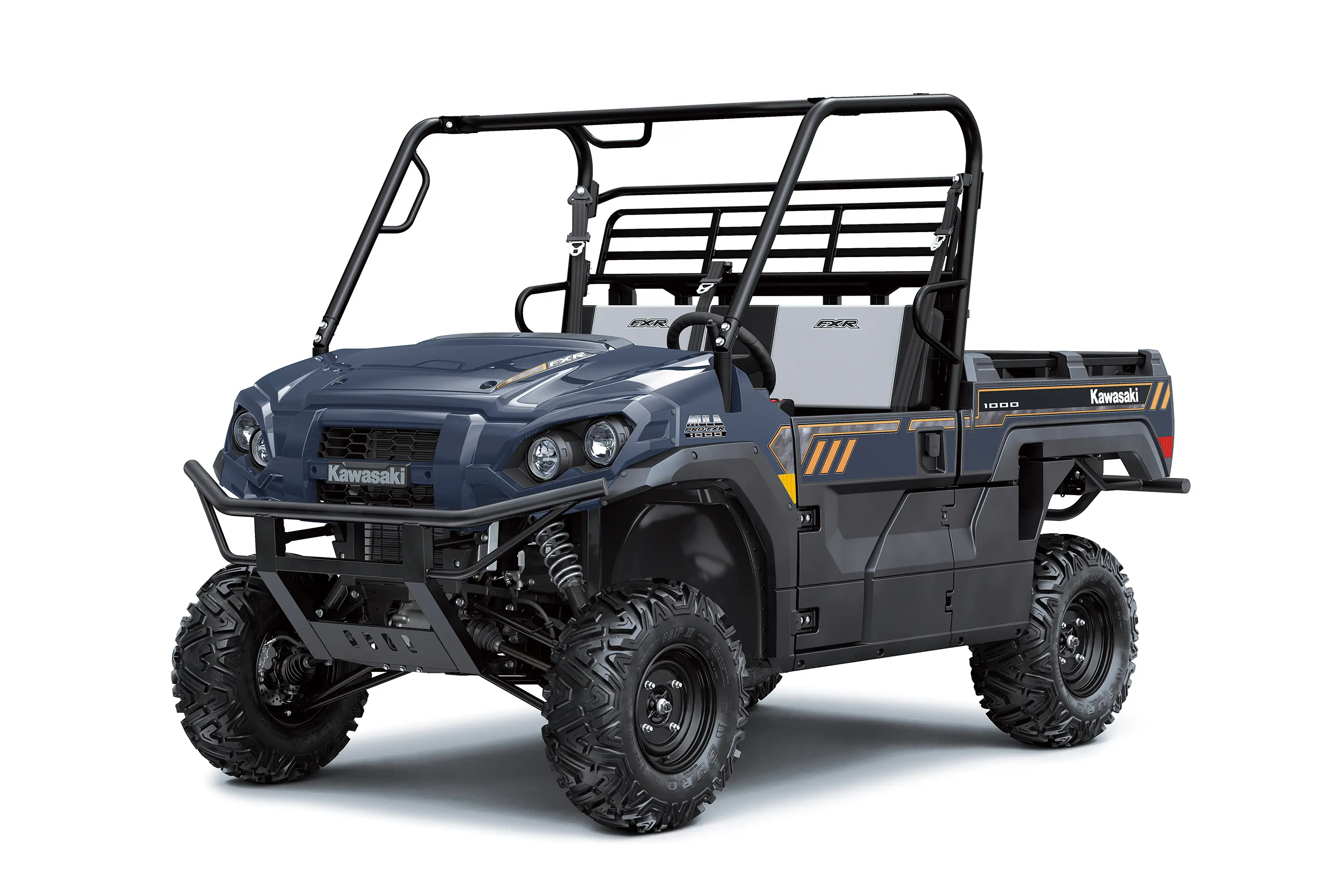 Front three-quarter view of a side x side staged in a white studio background.