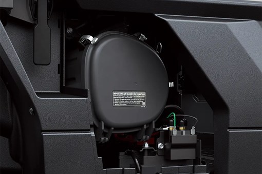 Detail photo of air filter access of a side x side. opens in a new window