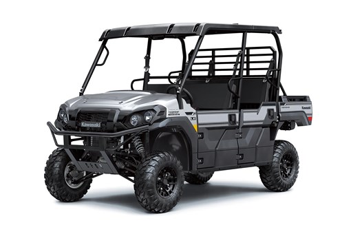 Front three-quarter view of a silver side x side staged in a white studio background. opens in a new window