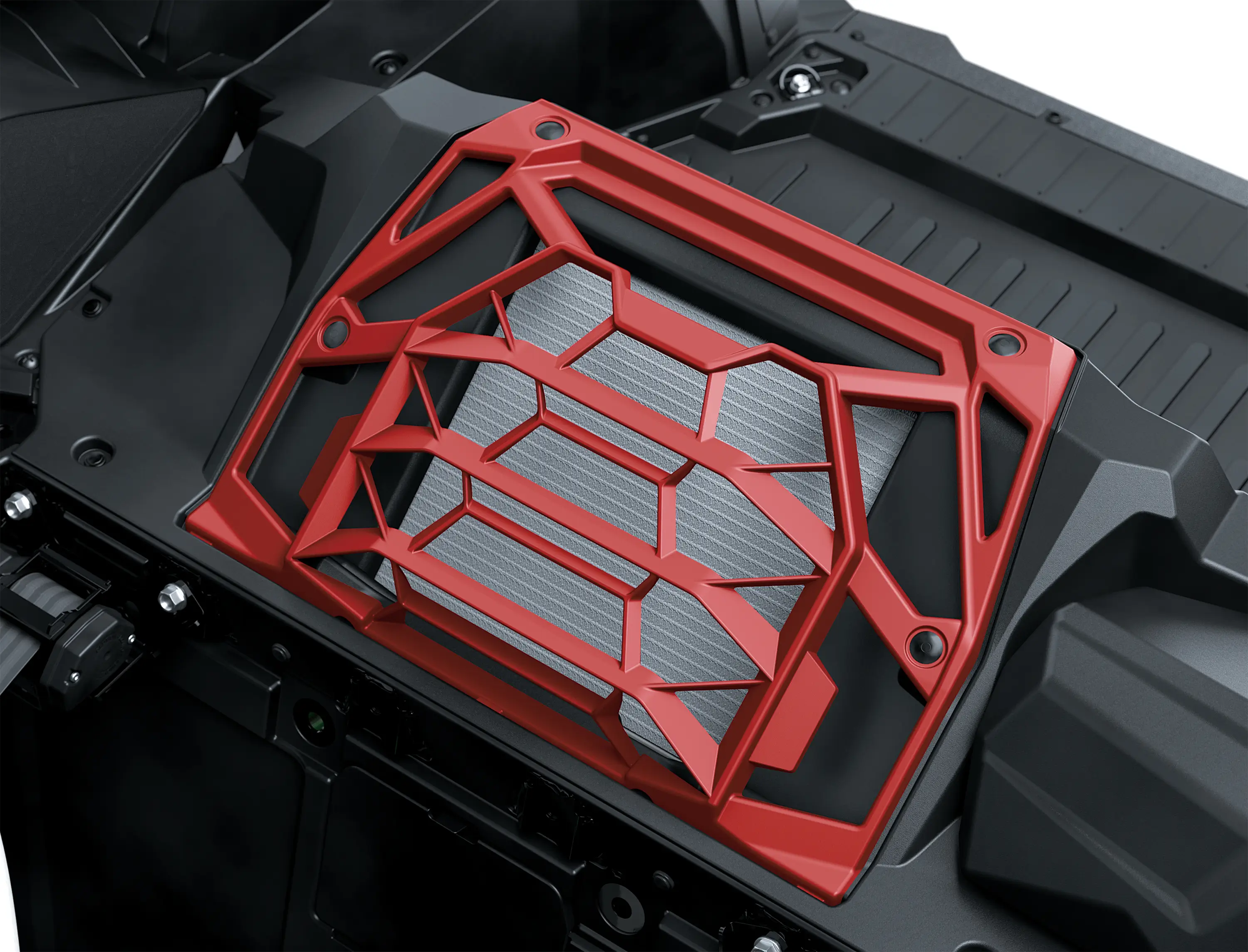 Side x side interior detail.