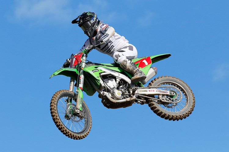 Debut Race Win for the 2021 KX250 with Courtney Duncan photo