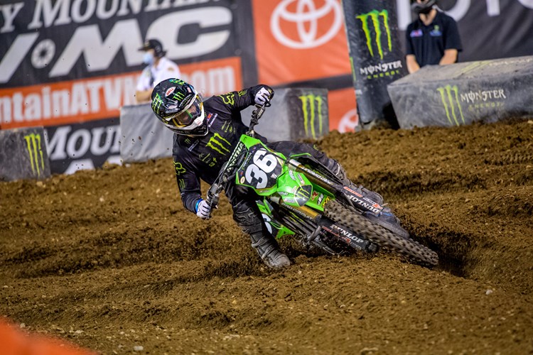 Monster Energy® Kawasaki Rider Eli Tomac Extends Points Lead with Podium Finish photo