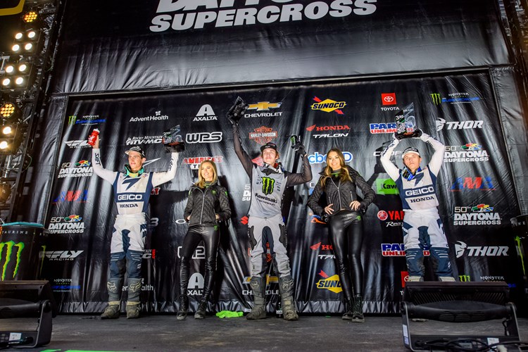 Monster Energy® Kawasaki Dominates Daytona for the Second-Straight Year photo