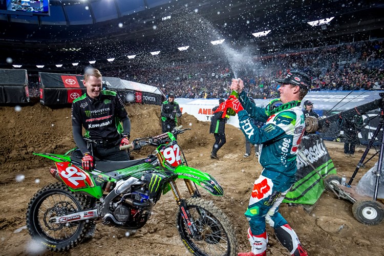 Monster Energy Kawasaki Leaves Denver with Mile Wide Smiles photo