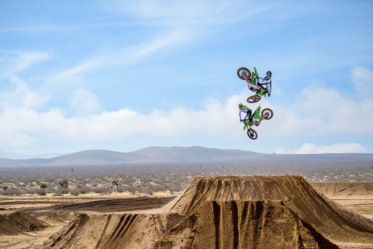 Eli Tomac and Adam Cianciarulo Return to  Monster Energy® Kawasaki Race Team in 2021 photo