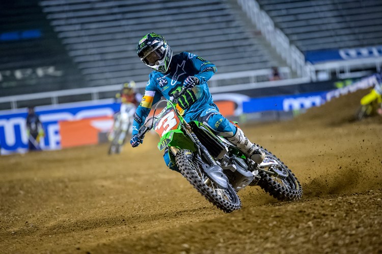 Monster Energy® Kawasaki Rider Eli Tomac Extends Points Lead with Podium Finish photo
