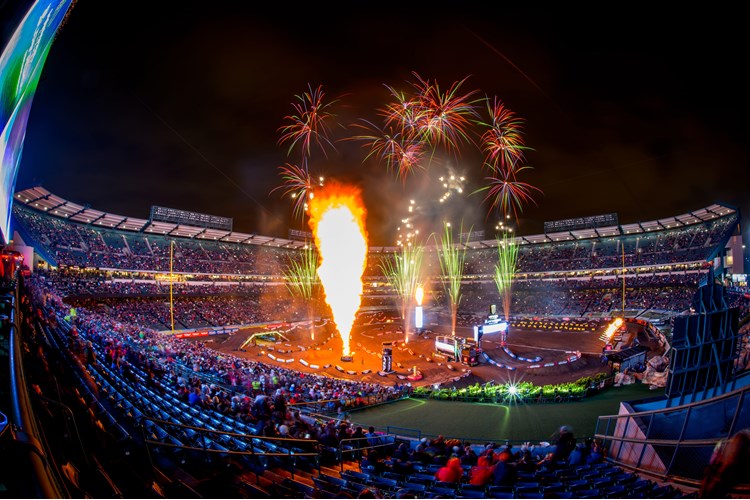 Monster Energy® Kawasaki Rider Eli Tomac Finishes On the Podium at Season Opener photo