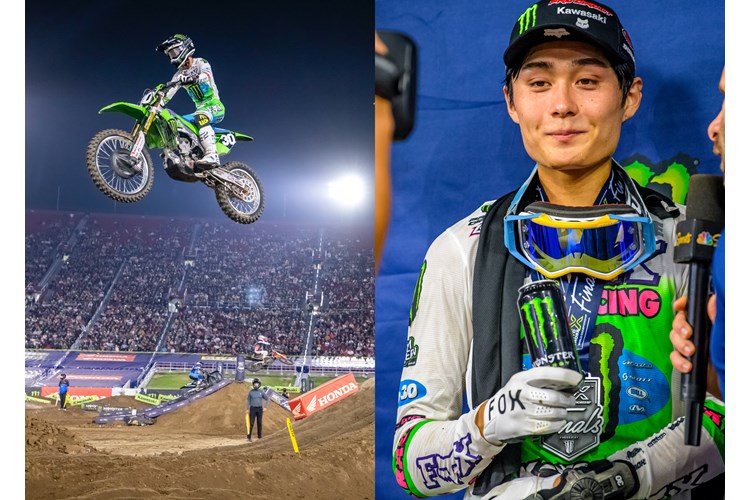 Monster Energy®/Pro Circuit/Kawasaki Rider Jo Shimoda Brings