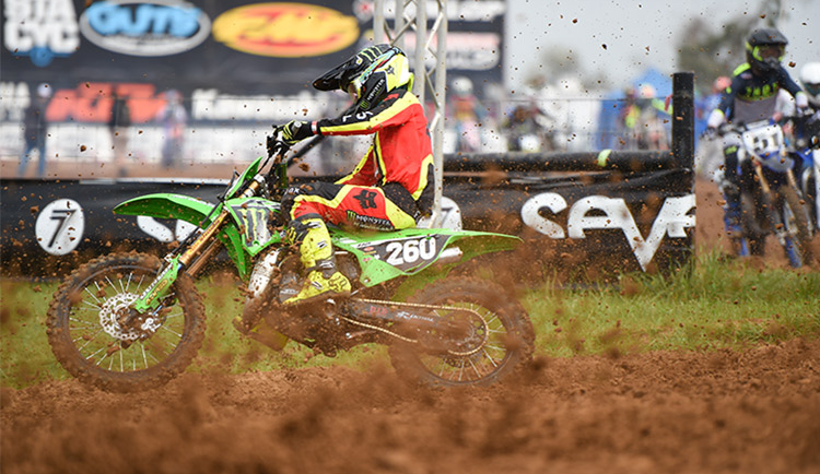 riders on the race track