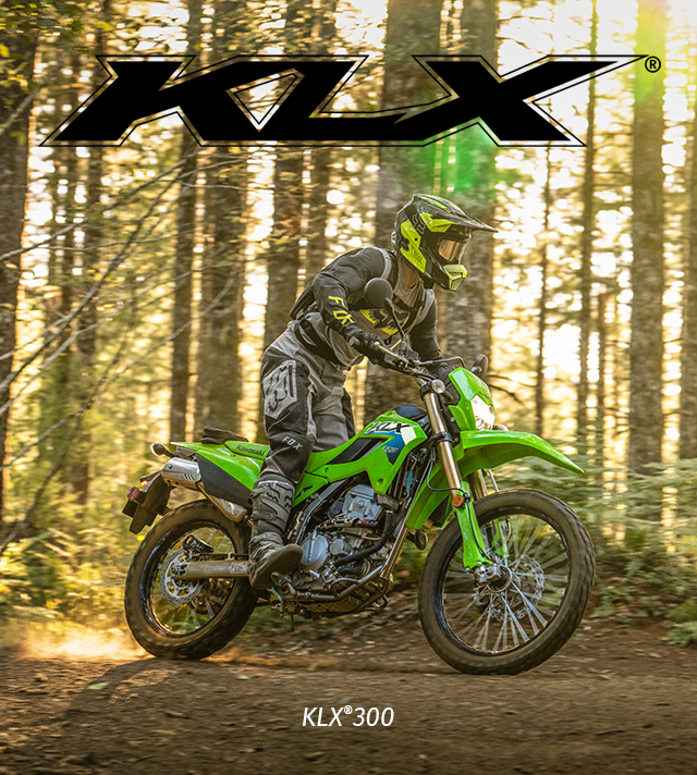 KLX FAMILY: KLX 300 MOBILE IMAGE