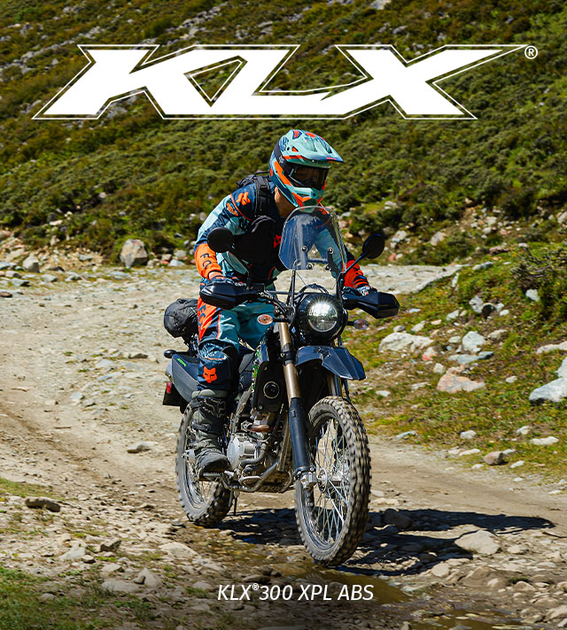 KLX FAMILY: KLX 300 MOBILE IMAGE