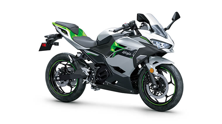 Photo of a Ninja® e-1 motorcycle