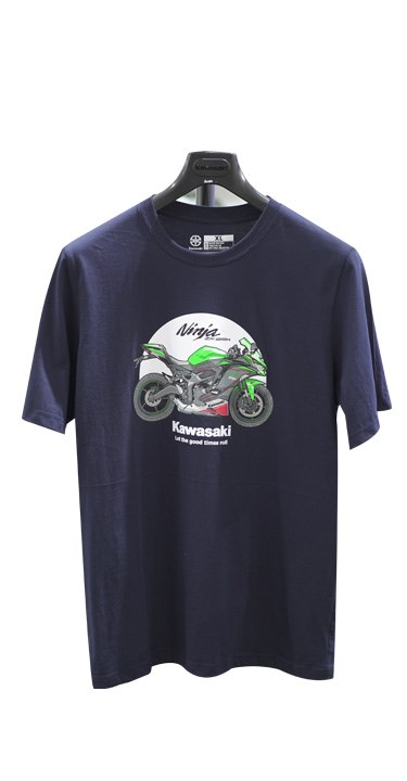 TSHIRT ZX-25R DARK BLUE detail photo 1