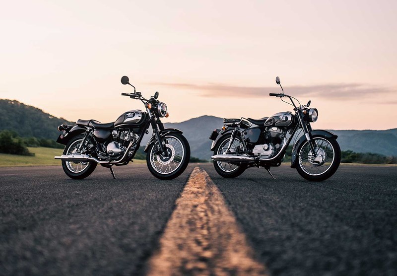 LOOKS INSPIRED BY PAST MEGURO MODELS 