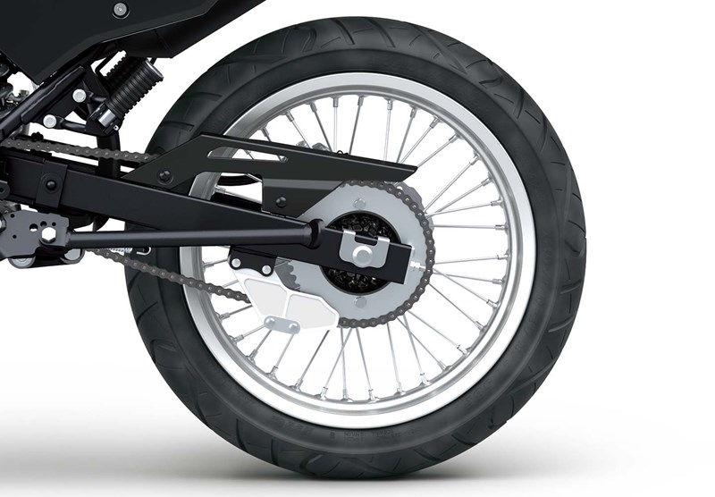 SLIM, LIGHTWEIGHT CHASSIS WITH 17” WHEELS